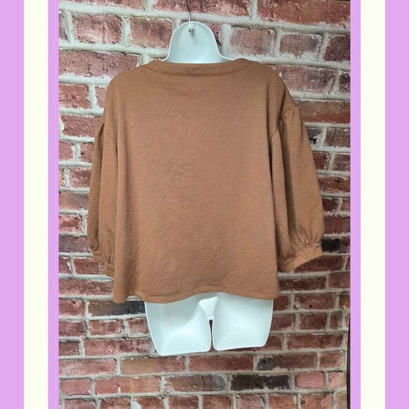 Women's A.N.A. A New Aproach Cozy Knit Top Size 0X - Picture 2 of 7